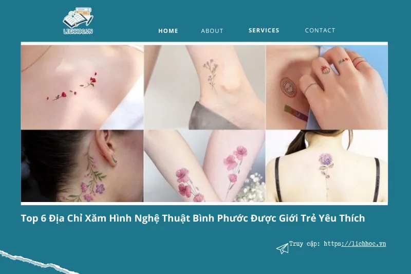 Xăm hình nghệ thuật Bình Phước: Top 6 địa chỉ cho người yêu tattoo