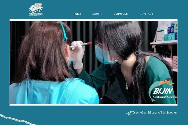 Bijin Xỏ Khuyên Và Xăm Mini