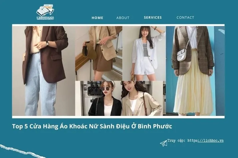 Top 5 cửa hàng áo khoác nữ ở Bình Phước đẹp và uy tín
