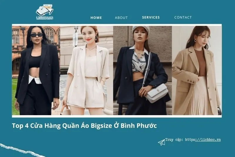 Top 4 cửa hàng quần áo bigsize ở Bình Phước chất lượng nhất