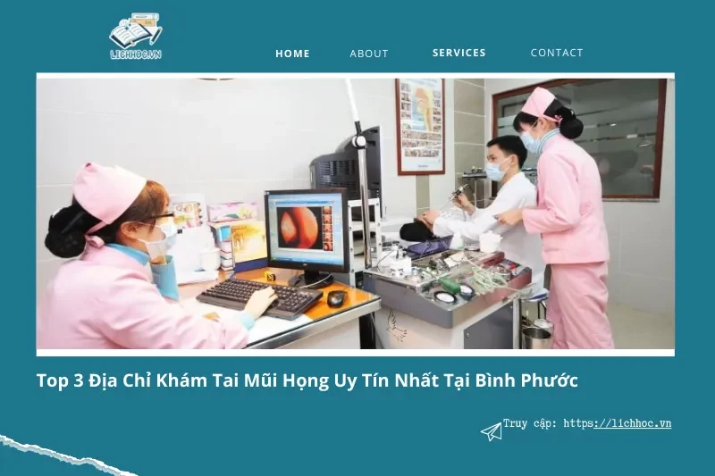 Top 3 địa chỉ khám tai mũi họng tại Bình Phước uy tín, bác sĩ giỏi