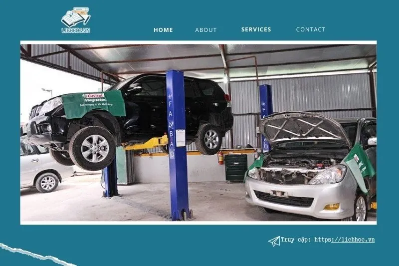 Garage Ô Tô Linh Vinh