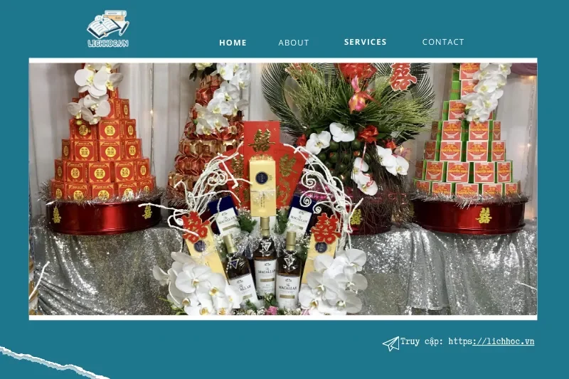 Mâm quả cưới hỏi Bình Phước