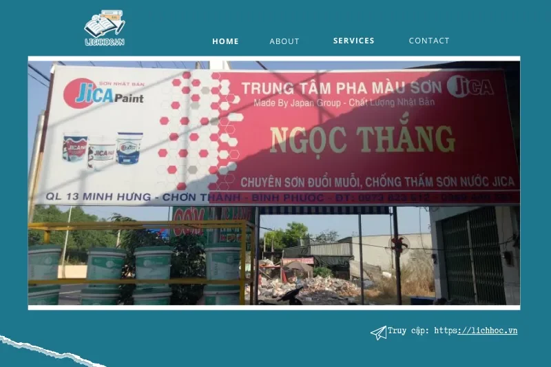 Đại Lý Phân Phối Sơn Ngọc Thắng