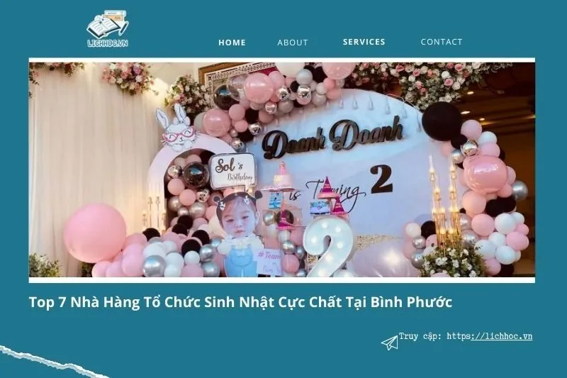 Top 8 nhà hàng tổ chức sinh nhật ở Bình Phước bạn nên thử!