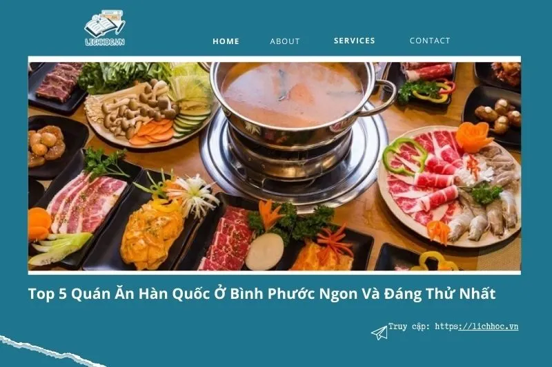 Top 5 quán ăn Hàn Quốc ở Bình Phước: Thịt nướng ngon, kim chi chuẩn vị