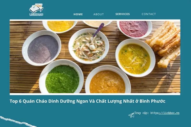 Top 6 quán cháo dinh dưỡng ngon và chất lượng nhất ở Bình Phước