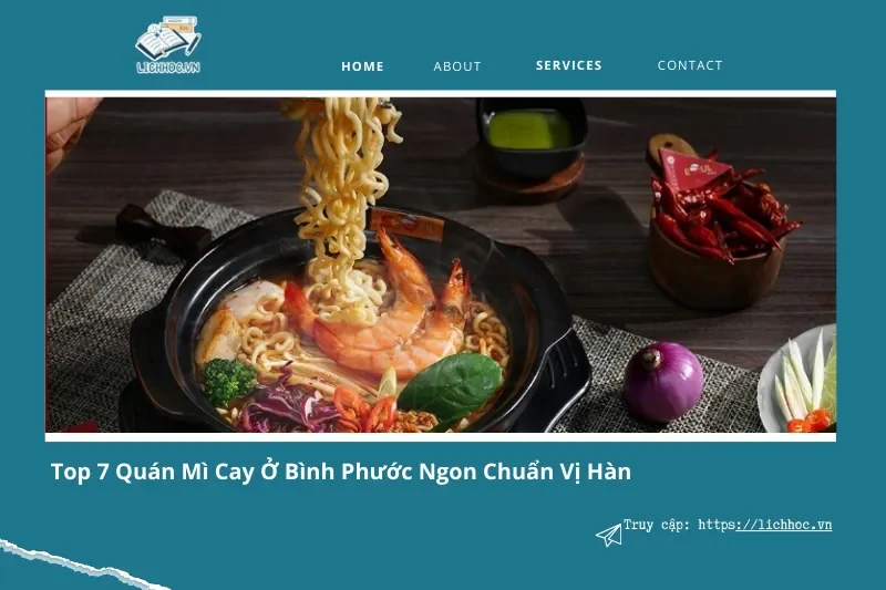 Top 7 quán mì cay ở Bình Phước: Cay nồng khó cưỡng, nếm là ghiền!