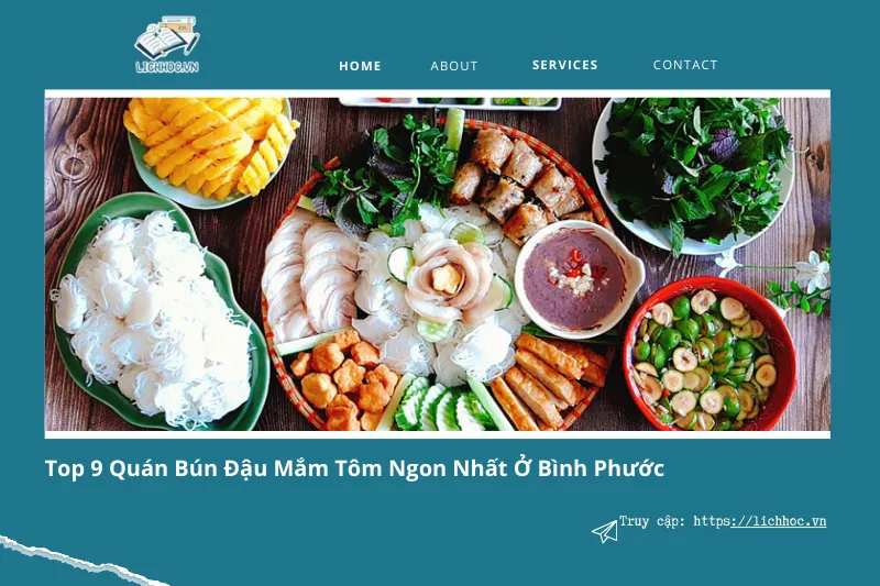 Top 9 quán bún đậu mắm tôm Bình Phước: Mắm tôm đậm đà, topping đa dạng