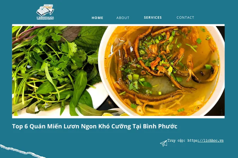 Top 6 quán miến lươn Bình Phước: Nước dùng đậm đà, lươn ngon khó cưỡng