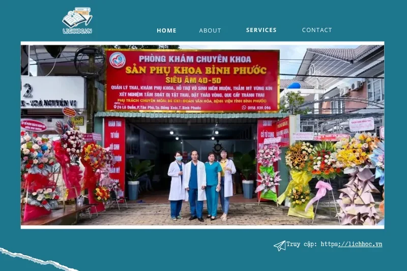 Phòng Khám Sản Phụ Khoa Bình Phước - BS. Đoàn Văn Hoà