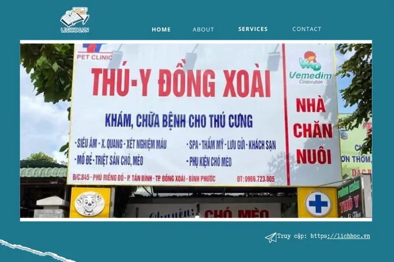 Phòng khám thú y Đông Xoài