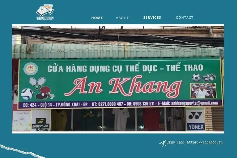 An Khang Sport – Cửa hàng đồ thể thao đa dạng