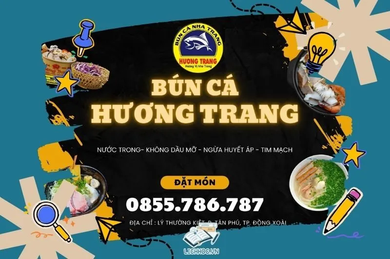 Bún Cá Nha Trang Hương Trang – Đặc sản biển giữa lòng Đồng Xoài