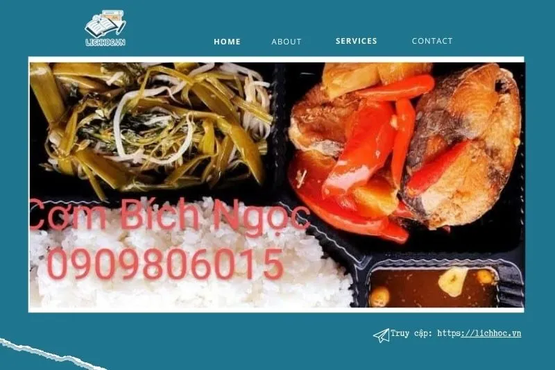 Cơm Bích Ngọc – Cơm văn phòng, giao tận nơi