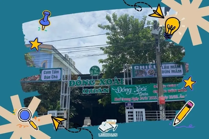 Đồng Xoài Quán – Quán bún chất lượng với không gian rộng rãi