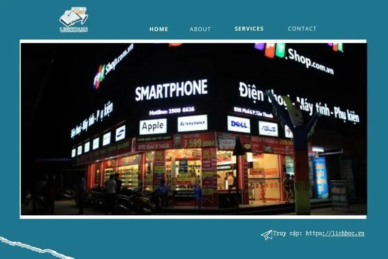 FPT Shop – Hệ thống bán lẻ điện thoại chính hãng