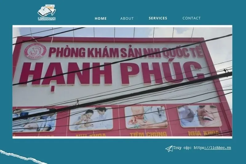 Phòng Khám Sản Nhi Quốc Tế Hạnh Phúc