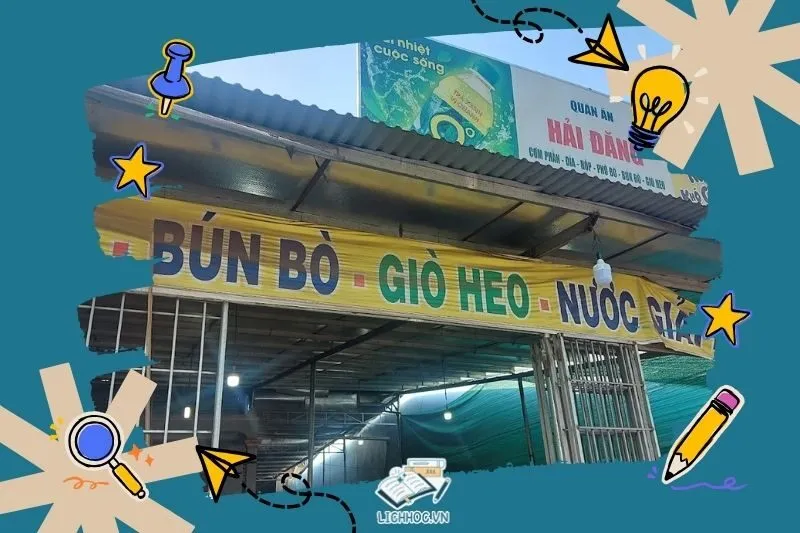 Quán Ăn Hải Đăng – Bún bò Huế chuẩn vị