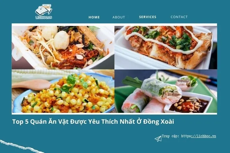 Top 5 quán ăn vặt ở Đồng Xoài ngon, rẻ, đông khách nhất