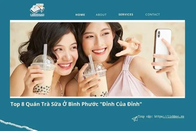 Top 8 quán trà sữa ở Bình Phước: Ngon - rẻ - chất lượng