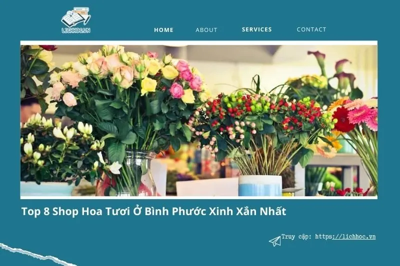 Top 8 shop hoa tươi ở Bình Phước đẹp, giá tốt, giao tận nơi