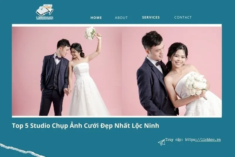 Tìm studio chụp ảnh cưới đẹp nhất Lộc Ninh? Xem ngay kẻo lỡ!